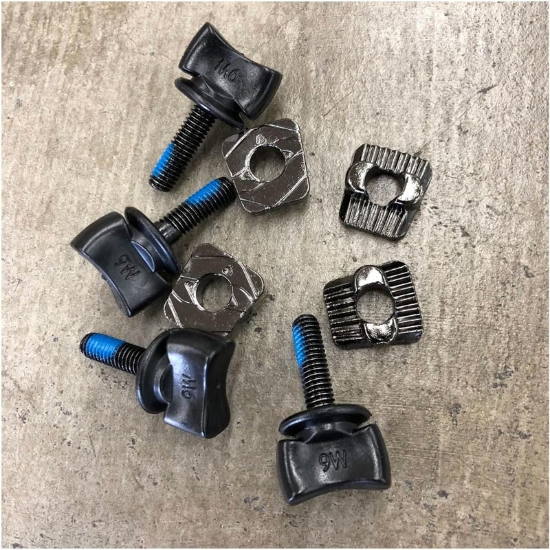 Hyperlite M6 Thumb Screw Hardware Kit - Tool-less Installation with M6 x 20mm Screws - Image 2